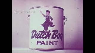 Dutch Boy Paint commercial - 1970s