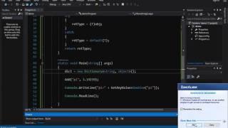 C# Dictionary Tutorial