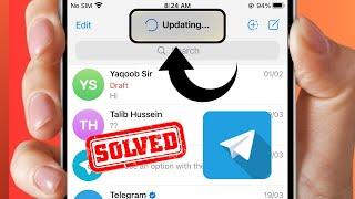 How to Fix Telegram Updating Problem iPhone 2024