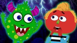 WHERE IS THE MONSTER? Funny Halloween Songs for Kids by Hoopla Halloween