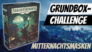 Lets Play Arkham Horror LCG  Mitternachtsmasken  Grundbox-Challenge