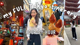 Japan Travel Vlog what to eat in TOKYO & best things to do 2023