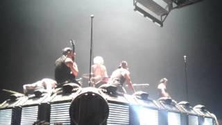 RAMMSTEIN - ass fucking on stage  ? live @ Valhall arena Oslo feb 2012