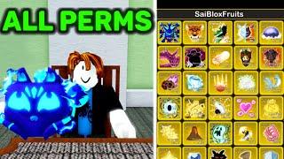 Trading All Permanent Fruits in 1 Video Blox Fruits