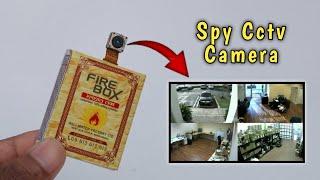 HOW TO MAKE A SPY CCTV CAMERA AT HOME  MATCHBOX WIRELESS SPY CAMERA - 2022