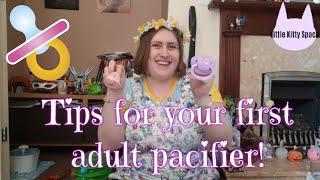 Tips for your first adult pacifier  Age regression SFW