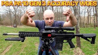 PSA PA10 Gen 3 Accuracy Issues Continue