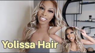 *BEGINNER FRIENDLY* Gorgeous Highlight Wig Install + Style  Yolissa Hair