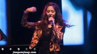 110521 Krystal -Gangsta Boy 1 AnYang Youth Festival jungsoojung