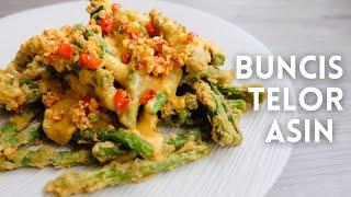 ENG SUB Moms Recipe Stir Fry Salted Egg Green Beans