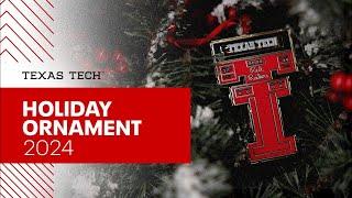 2024 Holiday Ornament   The Double T Scoreboard  Texas Tech University