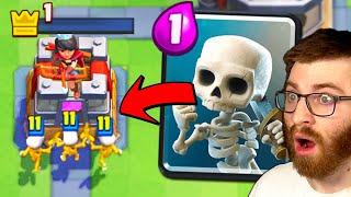 Skeleton Only Decks Are UNFAIR in Clash Royale 