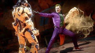 MK11 Joker Performs All Fatalities