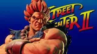 Street Fighter V - Champion Edition - Street Fighter II Arcade Mode - Nostalgia Akuma  PS4