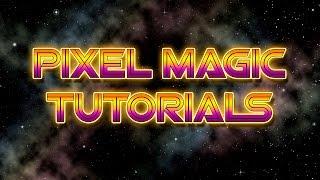 80s Retro Futuristic Text - Photoshop Tutorial