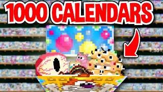 FINALLY OPENING 1000 WINTERFEST CALENDARS