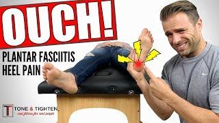 HEEL PAIN - GONE How To Treat Plantar Fasciitis At Home