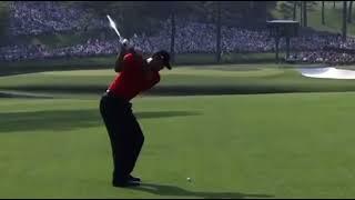 TIGER WOODS LEGENDARY CLUB TWIRL  15th HOLE - 2011 MASTERS