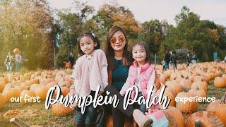 1st Pumpkin Patch Experience  + Steak at Long Horn 