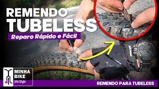 COMO REPARAR FURO DE PNEU TUBELESS NA BIKE - Minha Bike Life Style