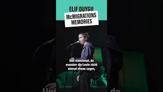 Elif Duygu - Mc Migrations Memories #shortsyoutube #migration #humor #zusammenleben #pommes