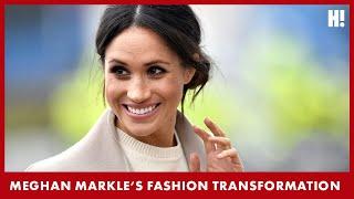 EXCLUSIVE Meghan Markles Fashion & Style Transformation  Hello