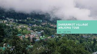 Dharamkot Village 4K Walking Tour  Dharamshala Himachal Pradesh  Slow TV