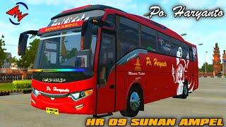 SHAREE‼️LIVERY & MOD PO HARYANTO INFINITY HDD DELUXE  SHARE MOD BUSSID 2024.