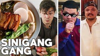 Sinigang Cooked 3 Ways by 3 Filipino Cooks Pork Belly Beef Short Ribs Seafood
