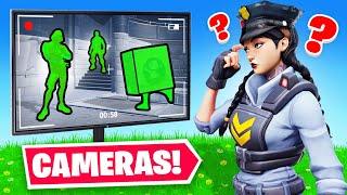 I USED SECURITY CAMERAS To WIN Fortnite