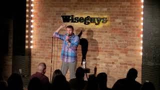 Spence Roper performing at Wiseguys Comedy Club in Ogden Utah on October 16 2021