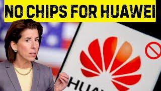 USA Slams NEW SANCTIONS On HUAWEI China Responds