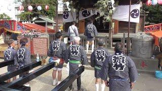 糀谷地区例大祭_3の1・第３９回糀谷祭　濱竹天祖神社宮出し～町内巡行～宮入り 20230903