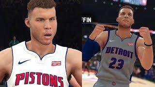 NBA 2K19 Blake Griffin Screenshot and Rating