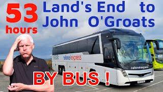 PHYSICALLY CHALLENGING I would *NOT* recommend Lands End to John OGroats by bus and coach