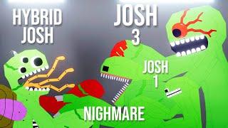 Hybrid Josh vs Jumbo Josh Chapter.1 vs Josh Chapter.3 vs Nightmare Josh Garten of Banban