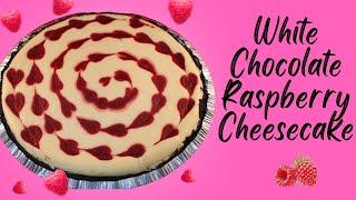 White Chocolate Raspberry Cheesecake