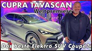 CUPRA Tavascan - Weltpremiere des besten Elektro SUV Coupe?  Daten Fakten Test Review Deutsch 2023