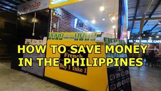 HOW TO SAVE MONEY IN THE PHILIPPINES