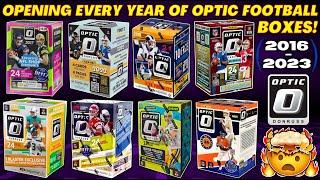 *EVERY YEAR OF OPTIC FOOTBALL BOXES 2016-2023 TONS OF SICK PULLS