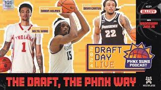 NBA Draft LIVE Phoenix Suns select BEST defender in 2024 NBA Draft Ryan Dunn at #28