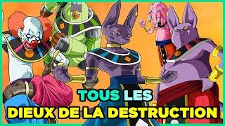 Tous les Dieux de la Destruction et leurs pouvoirs expliqués  Dragon Ball