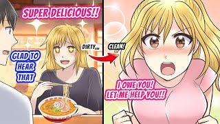 【Manga】The Owner Of A Ramen Restaurant Protects A Homeless Girl. And The Girl Repay Him.