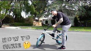 HOW TO FAKIE BMX INDEPTH EXPLANATION