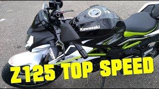 2019 Kawasaki Z125 TOP SPEED