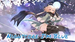 Nightcore - Eiffel 65 - Blue Marco Lobato & Maria Ramirez 2021 Remix   Otaku Nightcore  Animated