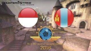 CSGO TWC 2016  Indonesia VS Mongolia Asian Qualifier