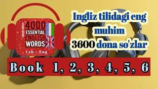 ESSENTIAL ENGLISH WORDS UZBEK TILIDA 3600 DONA SOZ   BARCHA KITOBLAR  PAUL NATION