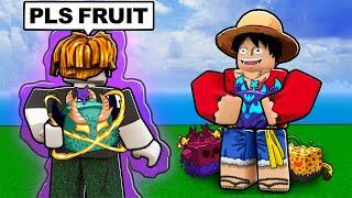 Begging For Fruits Then Gifting the Permanent Blox Fruits