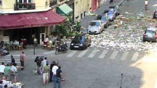 INCEPTION Paris Cafe Street Filming HD